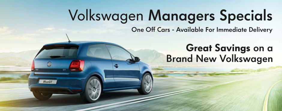 Volkswagen Managers Specials | Vertu Volkswagen